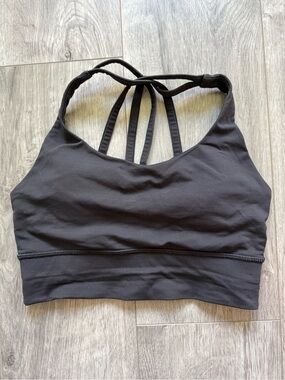 lululemon athletica Black Strappy Sports Bra